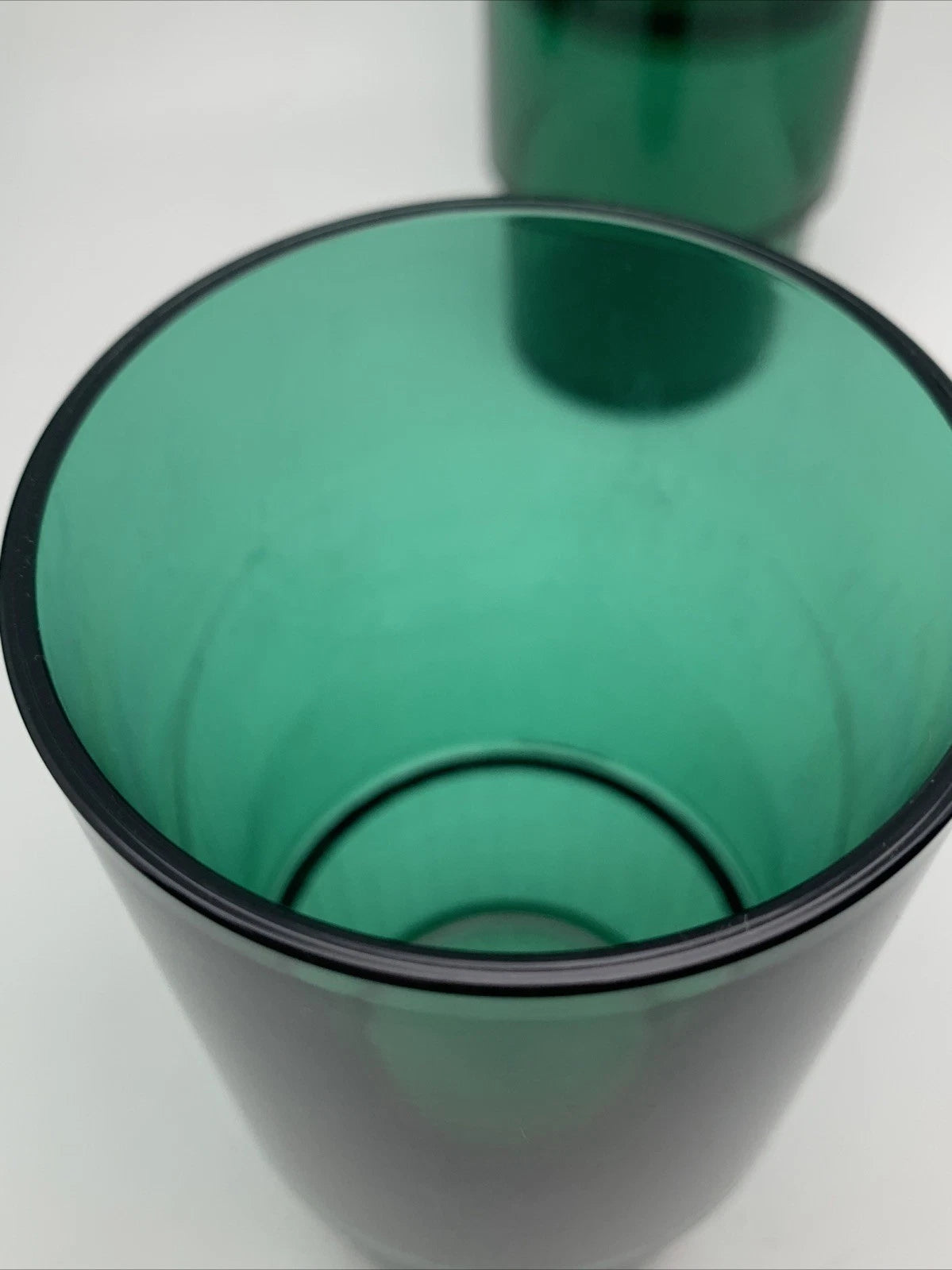 Set of 6 Tupperware Acrylic Preludio Tumblers Glasses Cups 14 Oz Green #1673 | eBay