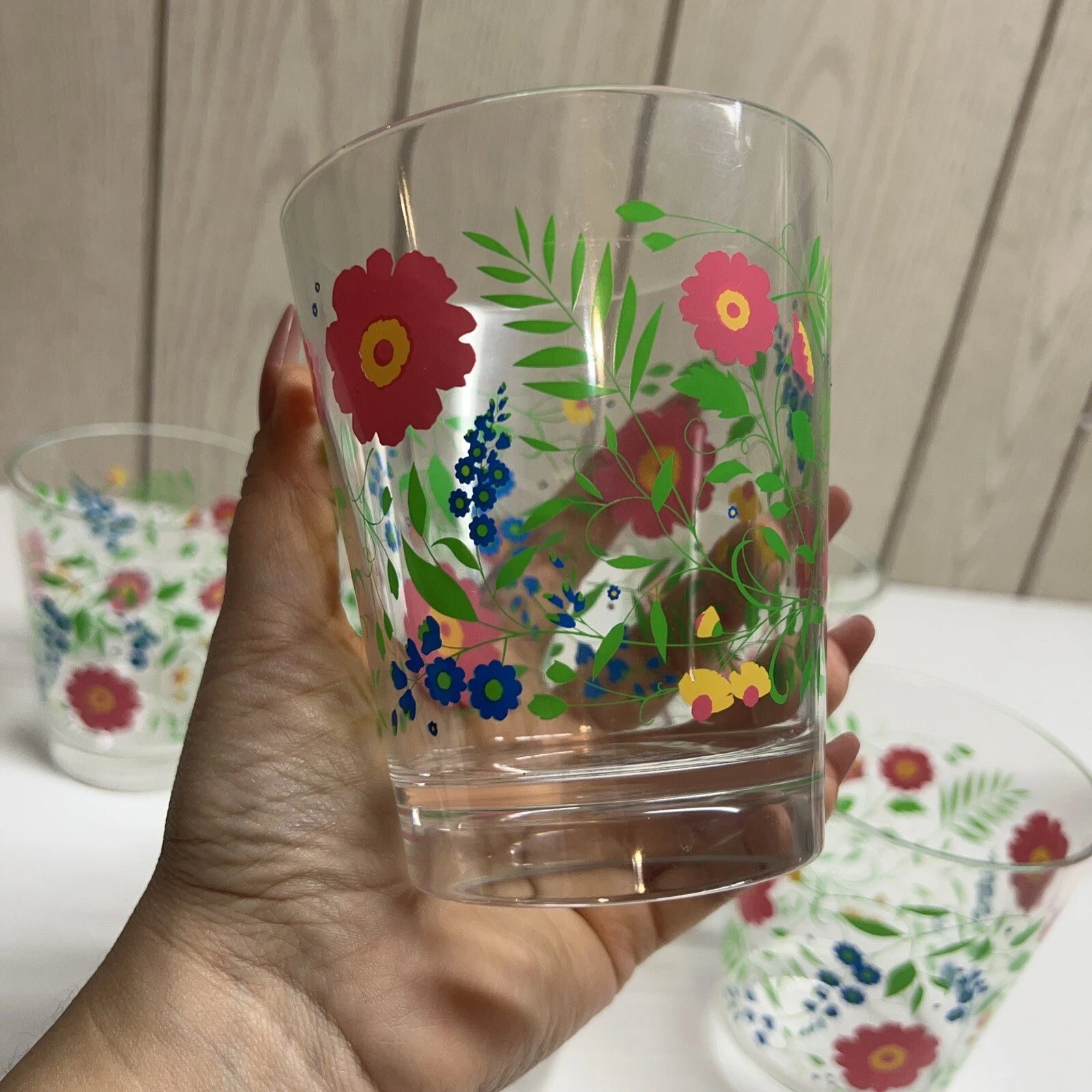 Zak Designs Set Of Six Plastic Drinking Tumbler Cups 4.5” EUC! Fast Shipping! | eBay