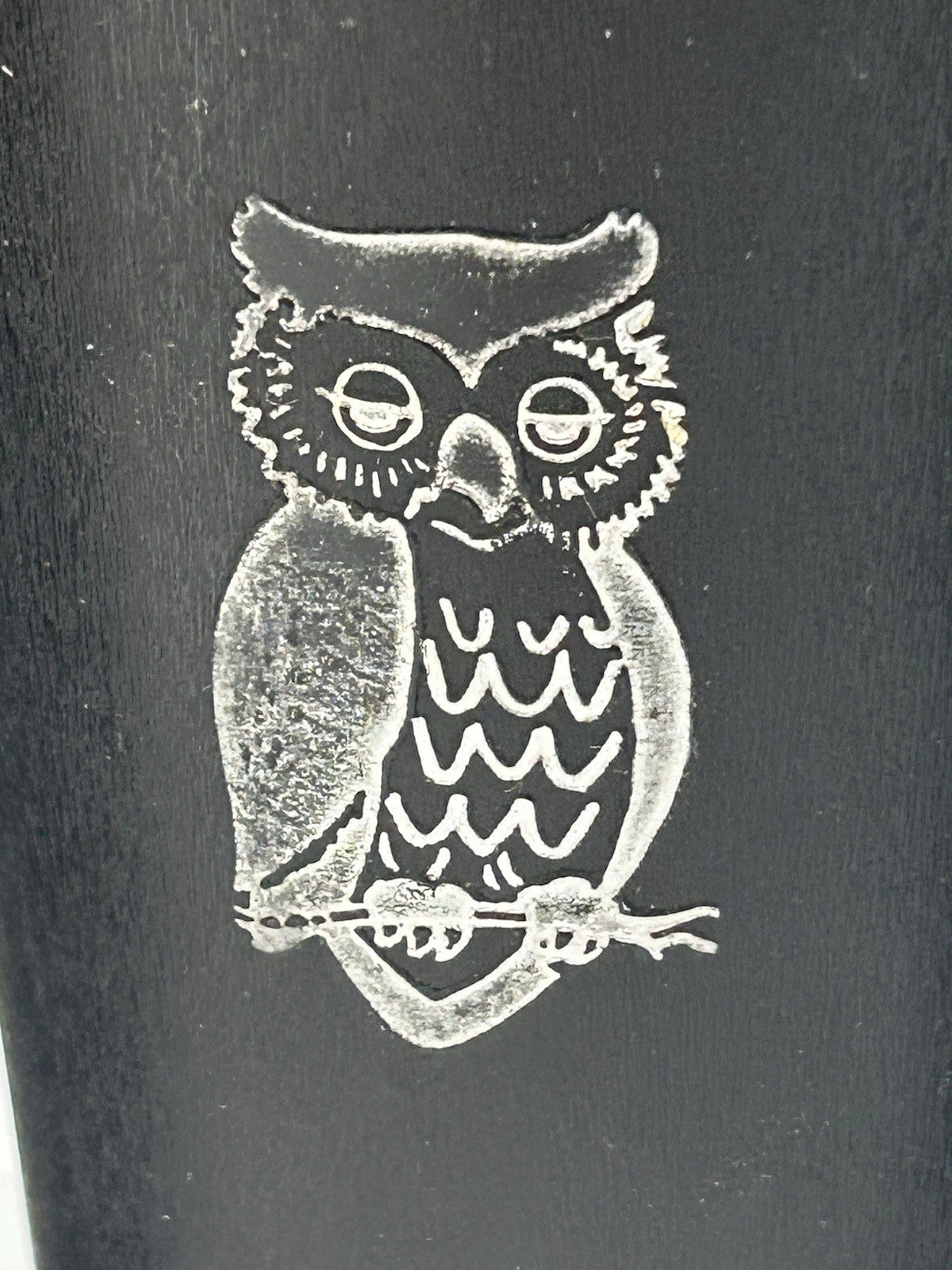 Vintage Set 4 Owl Black Plastic Tumblers Drinking Glasses Retro Mid Century | eBay