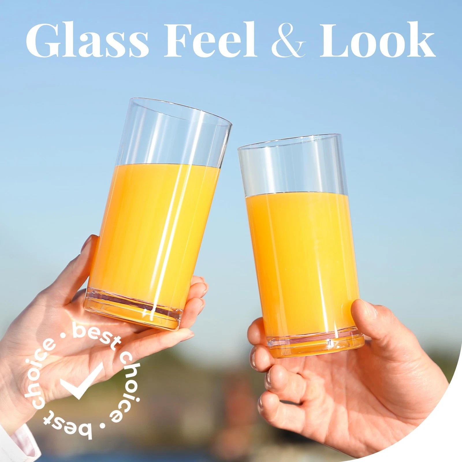 Unbreakable Tritan Plastic Water Drinking Glasses 16 oz | Ideal for Juice Bev... | eBay