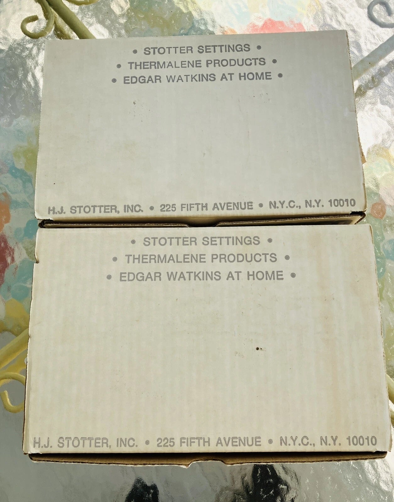 Vintage HJ Stotter Set of 6 Acrylic Double Old-Fashioned Clear Swirl Glasses NOS | eBay