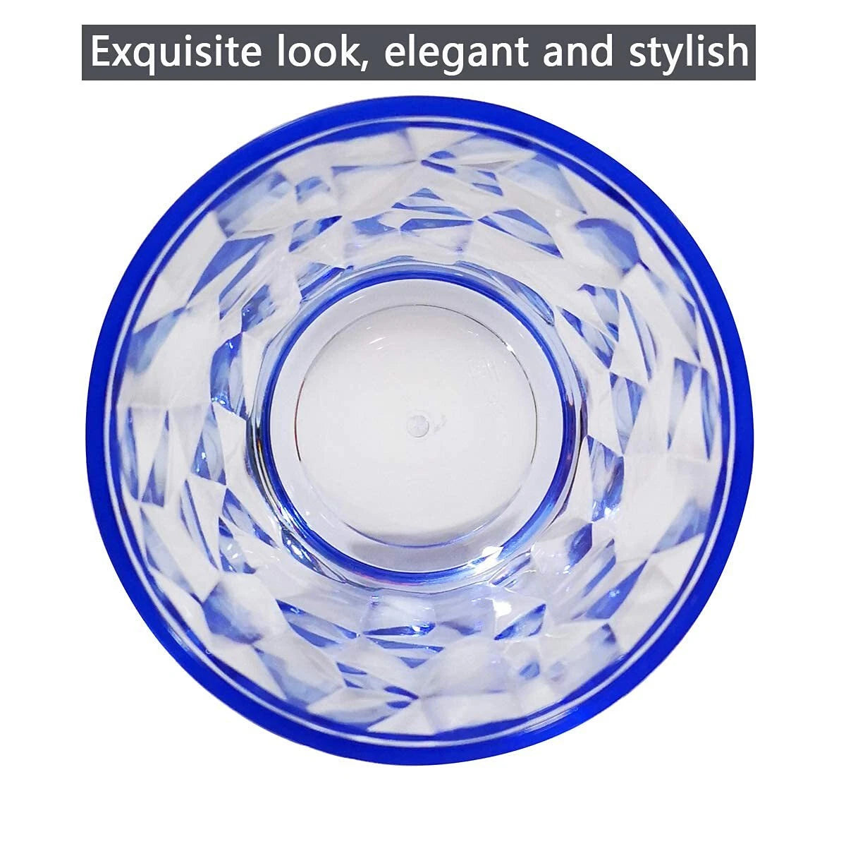 TUMBLER CUPS Unbreakable Drinking Glasses Plastic Tumblers Cup 6 Pack VEILEDGEM | eBay