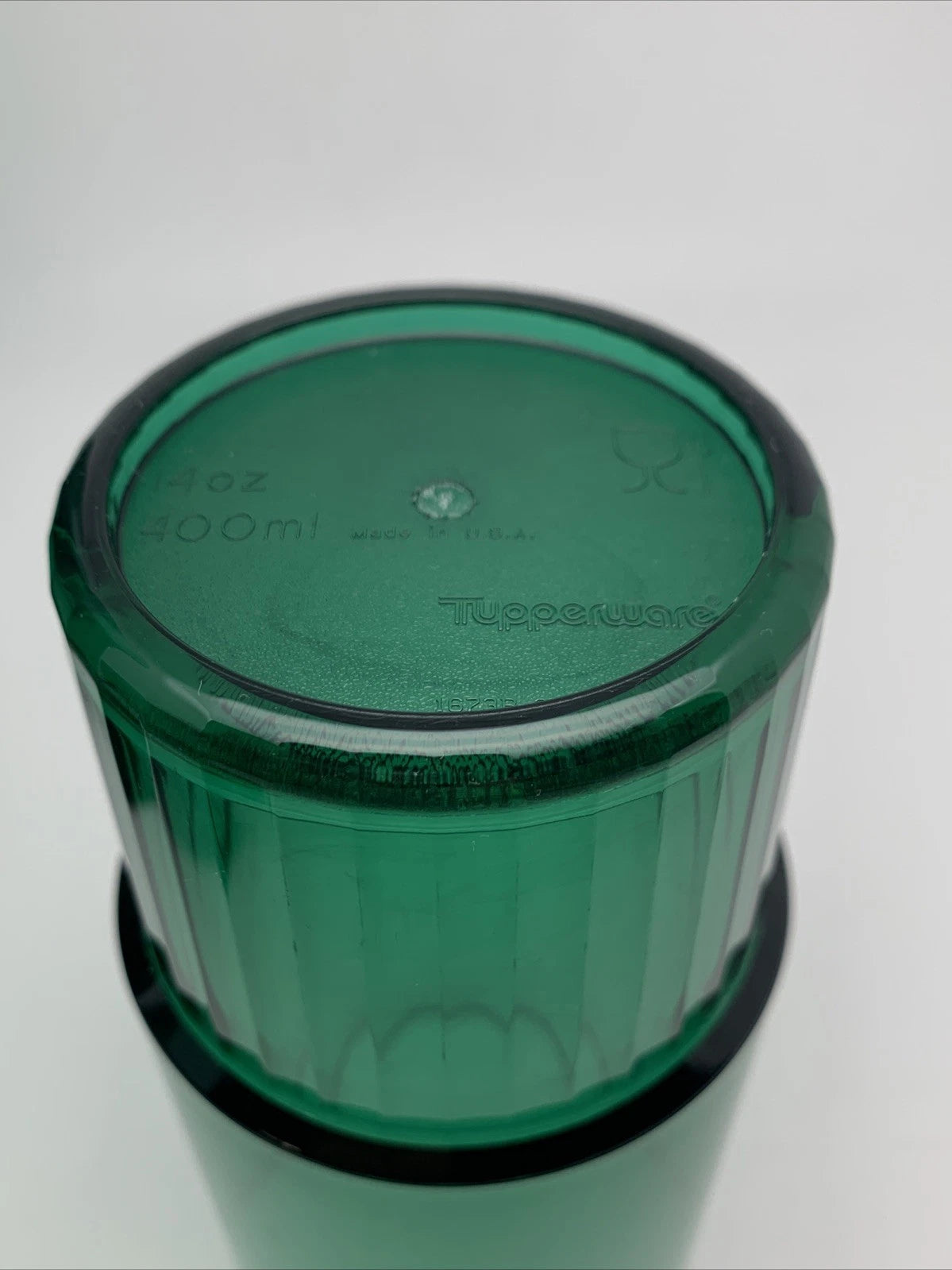 Set of 6 Tupperware Acrylic Preludio Tumblers Glasses Cups 14 Oz Green #1673 | eBay