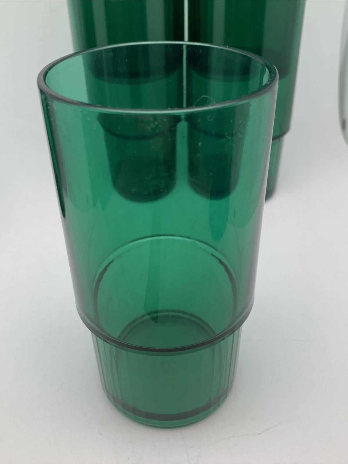 Set of 6 Tupperware Acrylic Preludio Tumblers Glasses Cups 14 Oz Green #1673 | eBay
