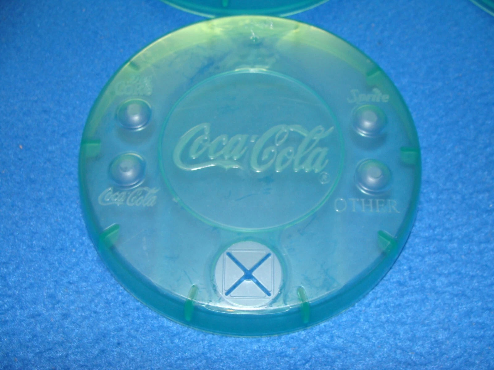 Vintage Genuine Coca Cola Green Plastic Cups with lids 32oz Coke Cup set of 6 | eBay