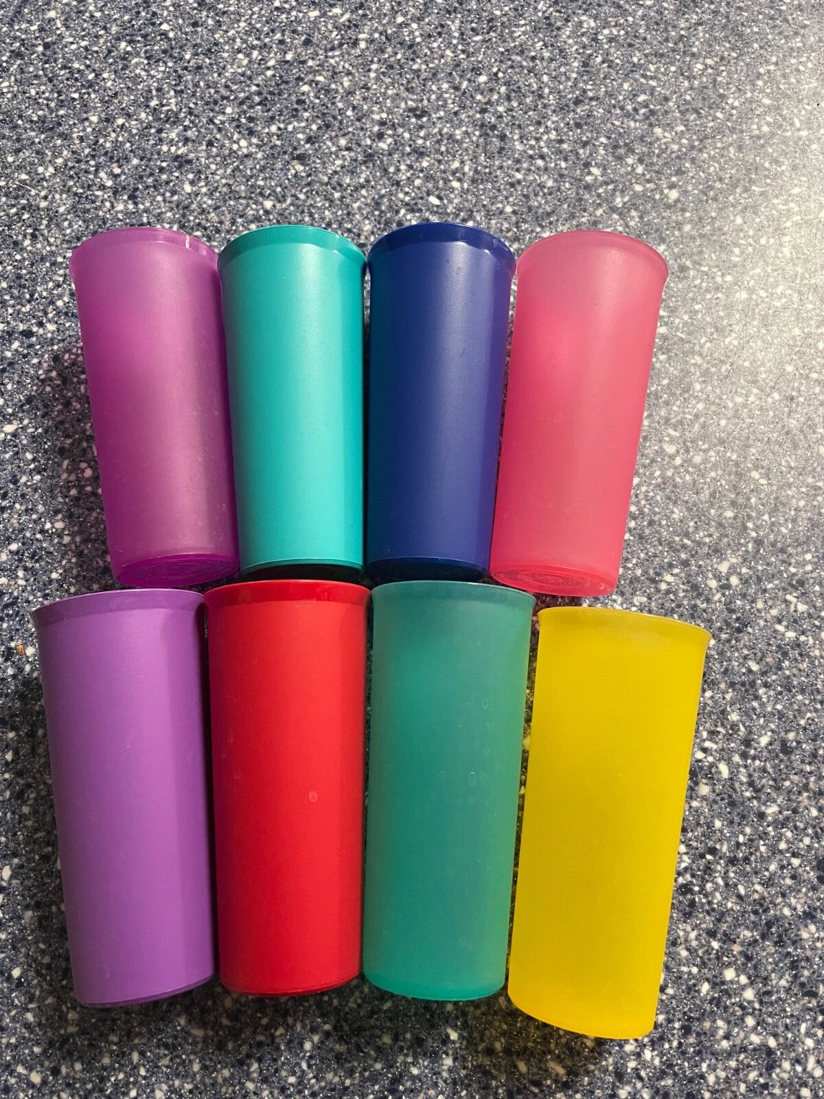 Tupperware #115 Tumblers Drinking Glasses 12 Oz. Set Of Eight | eBay