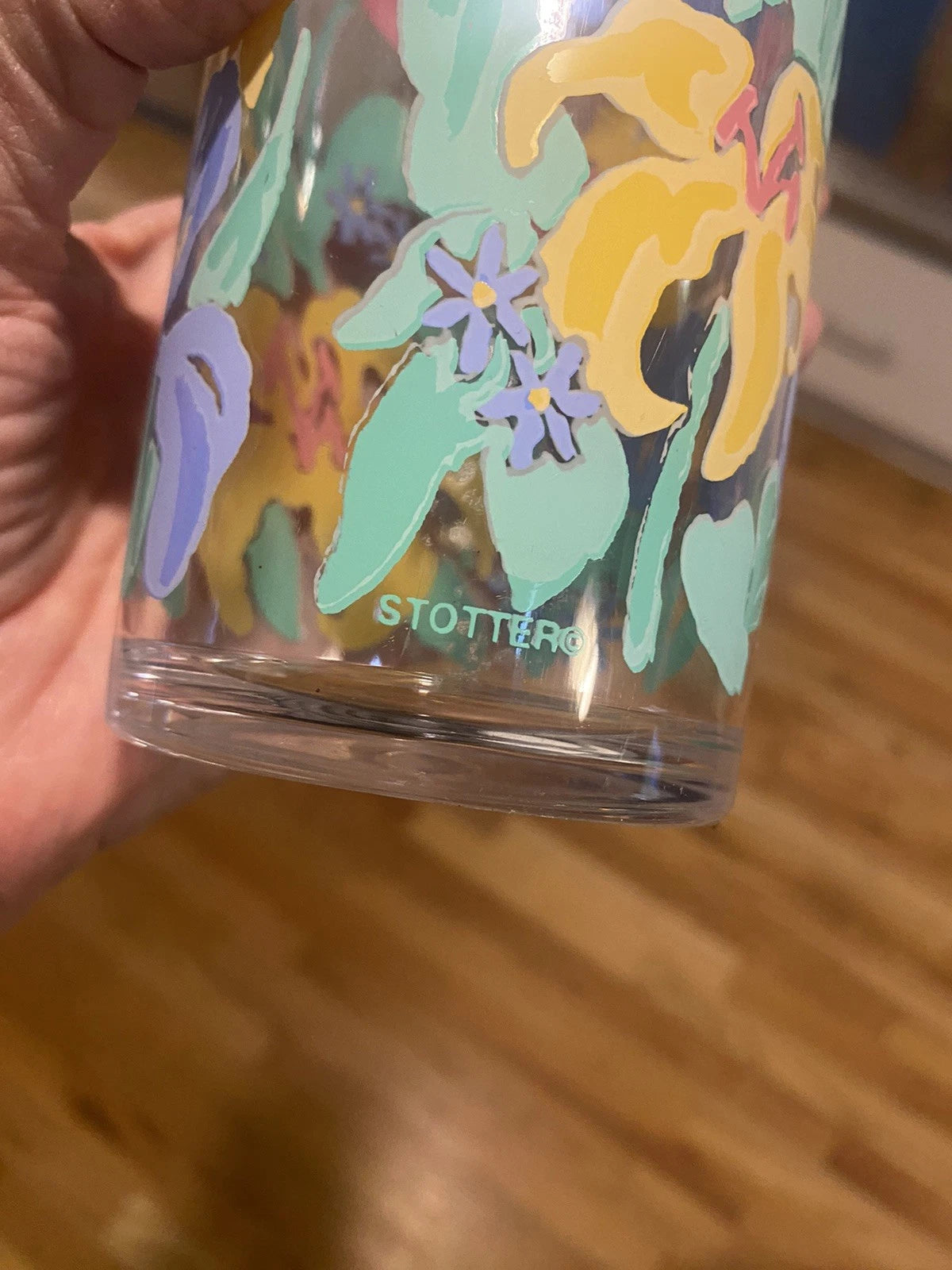 STOTTER Tumblers Pastel Fruit Set/4 Acrylic Plastic Retro Tall Highball Glasses | eBay