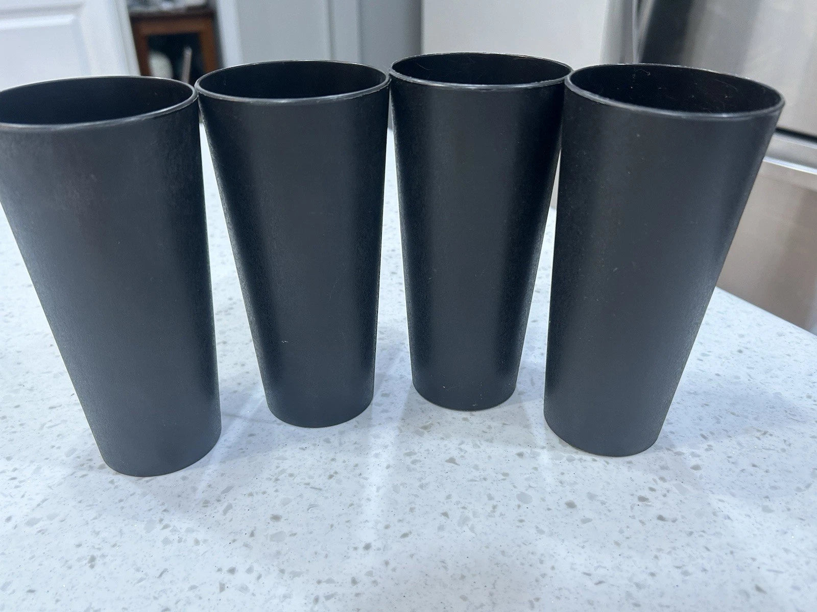Vintage Set 4 Owl Black Plastic Tumblers Drinking Glasses Retro Mid Century | eBay