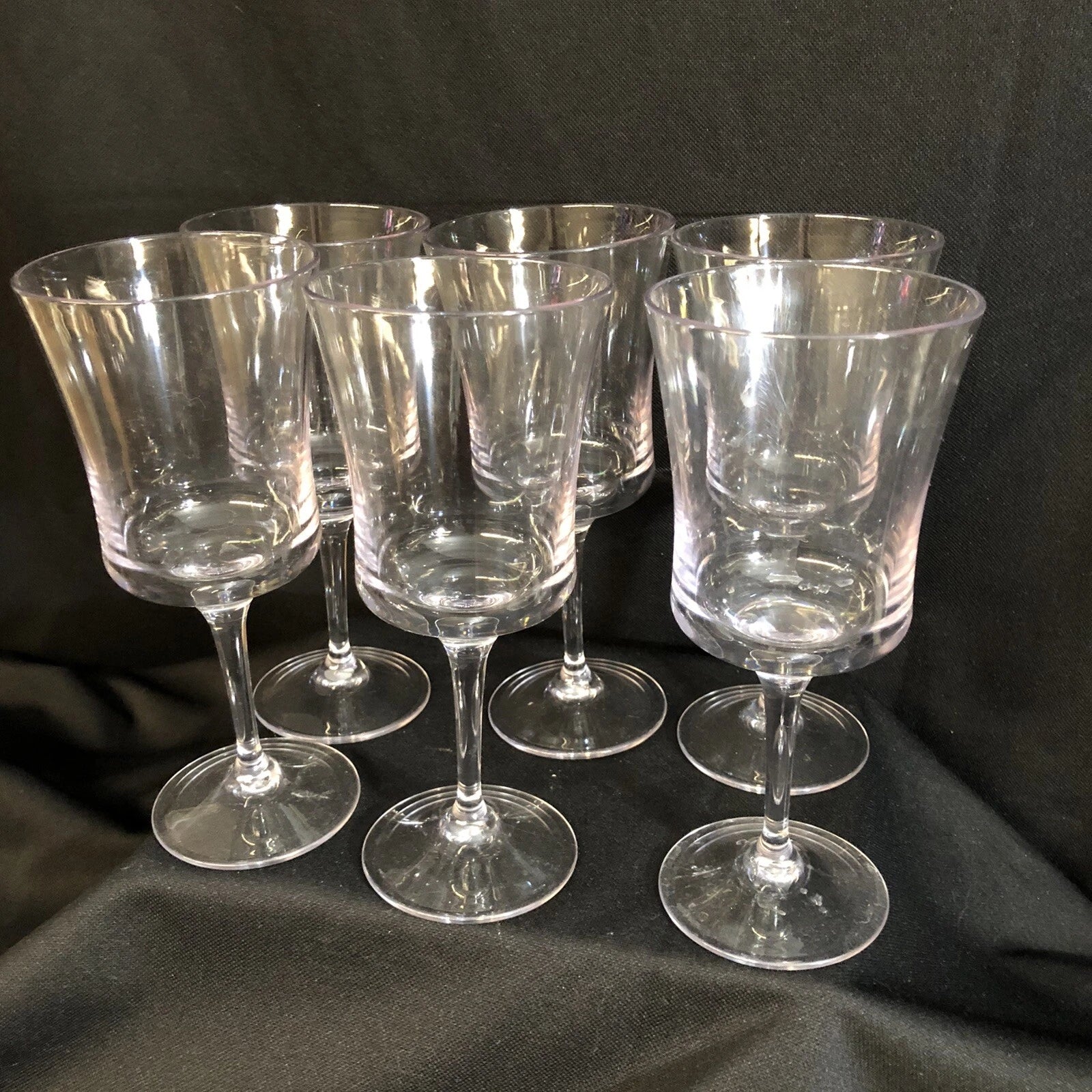 6 Non Breakable Patio Deck Outdoor Party Acrylic Drinking Glasses 14 oz. V | eBay