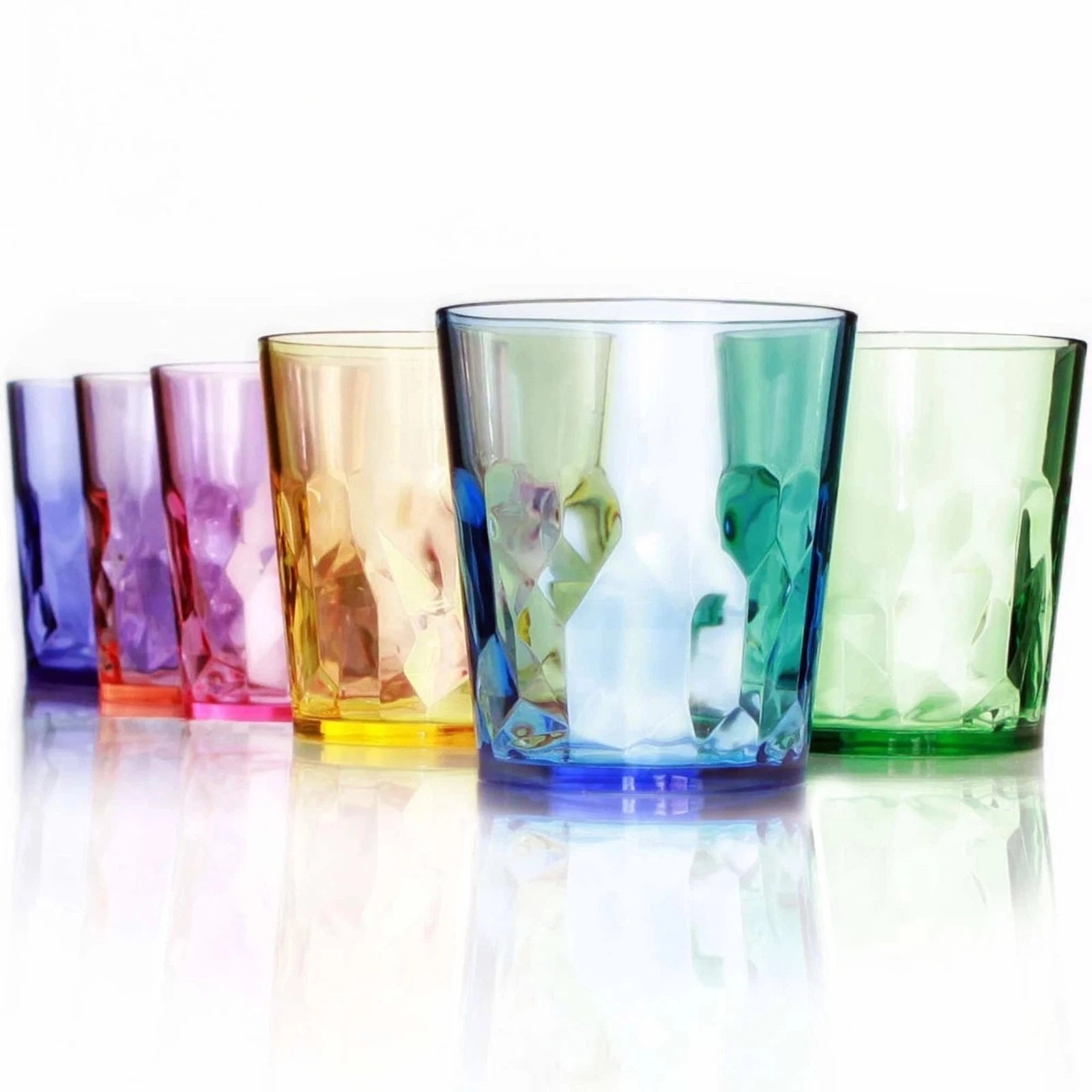 SCANDINOVIA - 13oz Unbreakable Premium Drinking Glasses Set of 6 - Super Grad... 641945603491| eBay