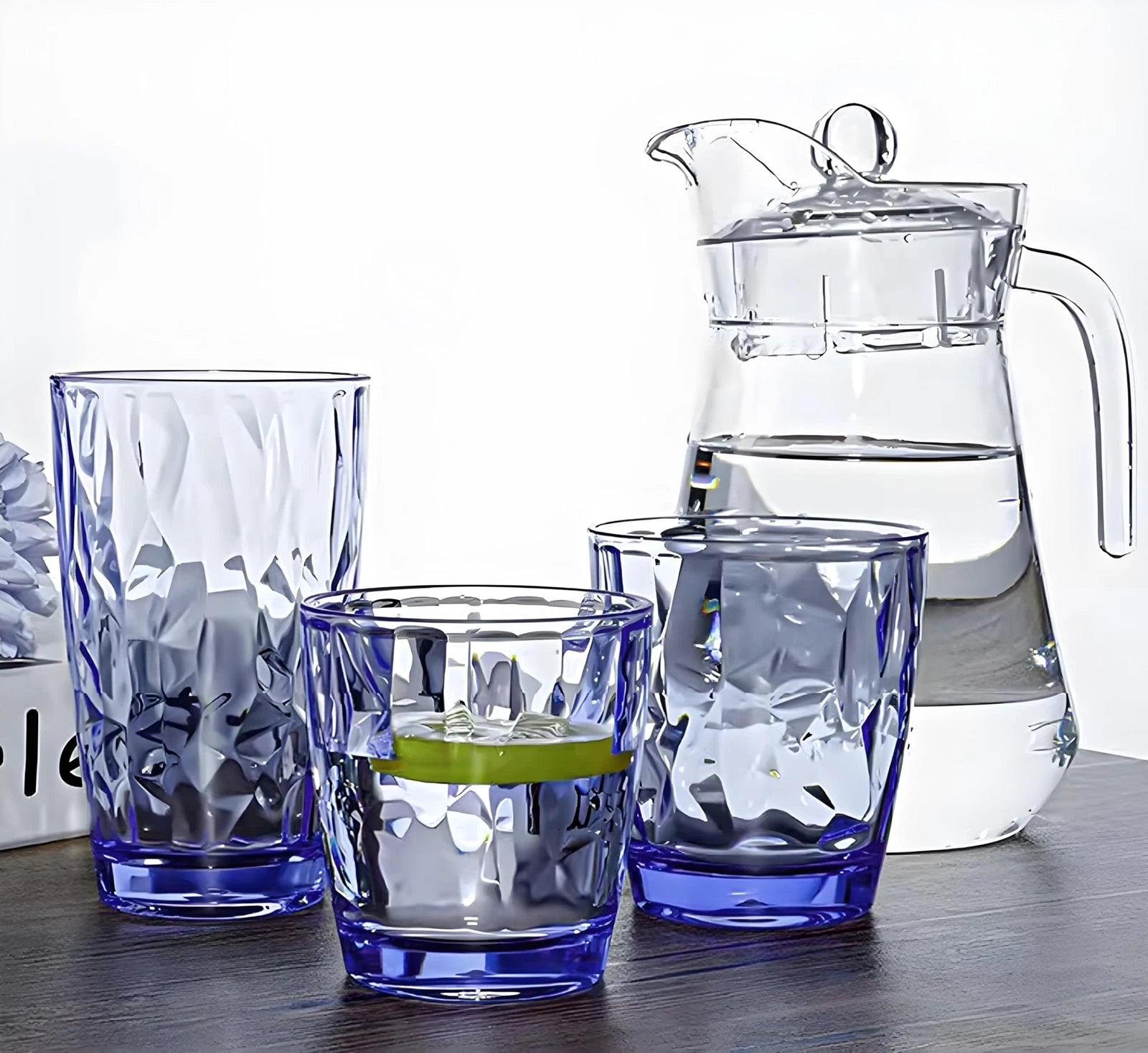 TUMBLER CUPS Unbreakable Drinking Glasses Plastic Tumblers Cup 6 Pack VEILEDGEM | eBay