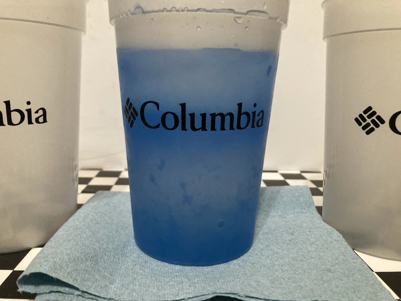 Columbia PFG Color Changing Plastic Reusable Drinking Cup Set Of 6 USA | eBay