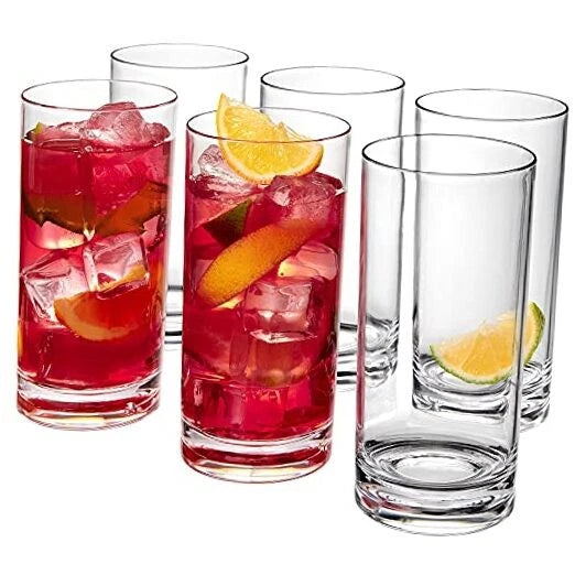 - Probity - 16-Ounce Plastic Tumblers (Set of 6), Plastic Drinking Glasses, | eBay