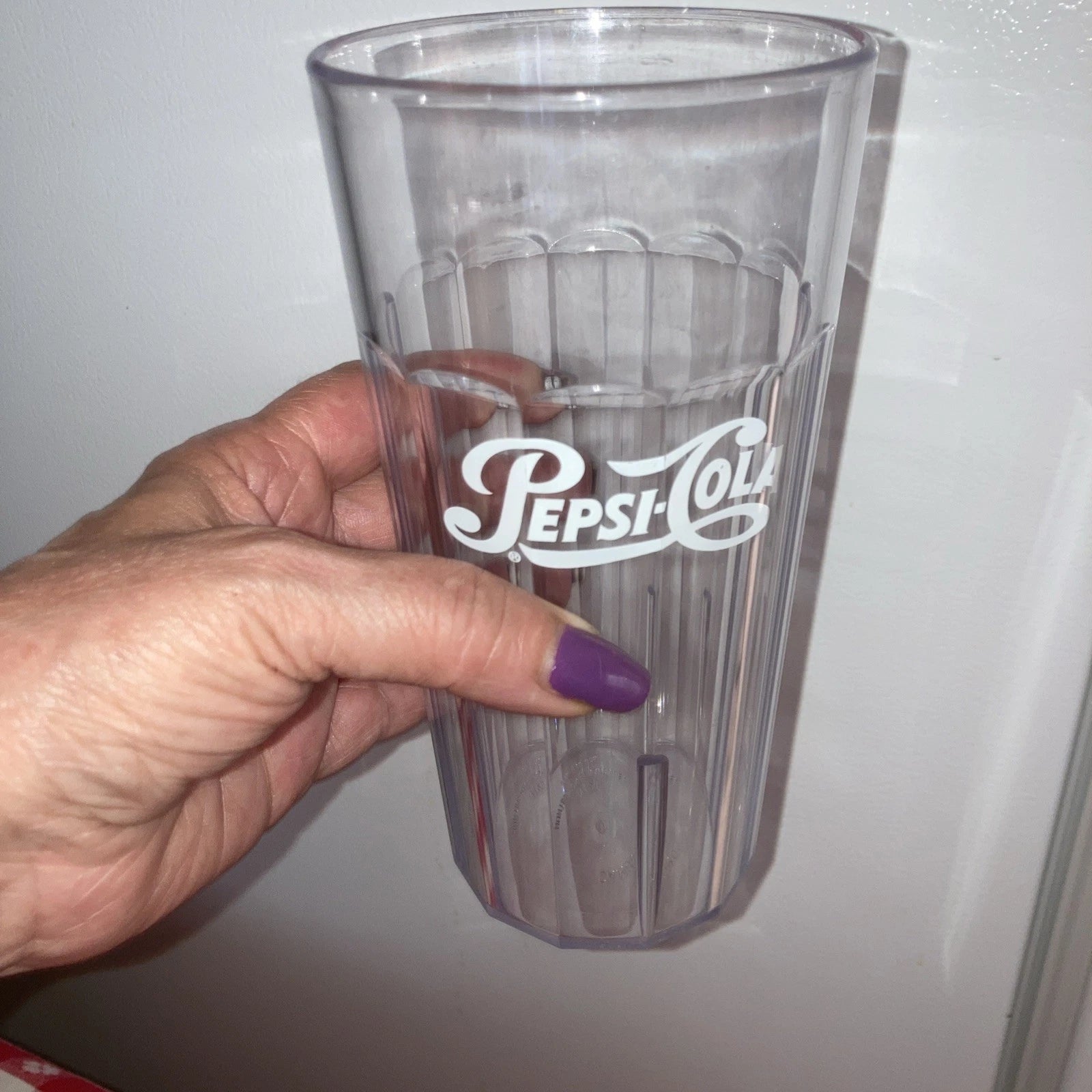 Pepsi Cola Set of 6 Clear Plastic Tumblers Retro / Vintage Restaurant Ware USA | eBay