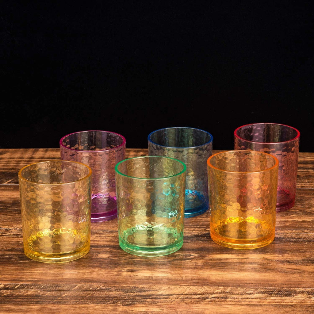 KX-WARE 14-ounce Acrylic Glasses Plastic Tumbler, set of 6 Multicolor - Hamme... | eBay
