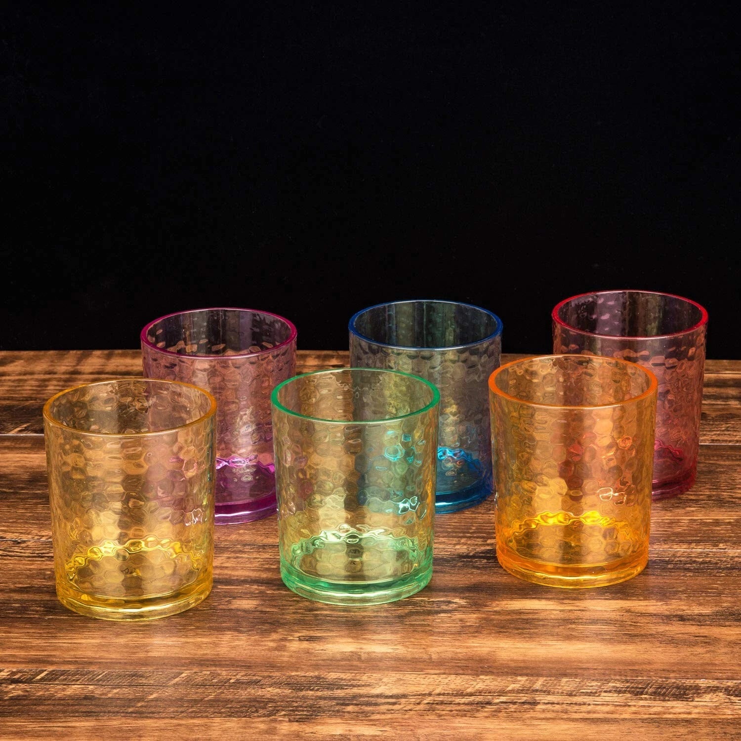 KX-WARE 14-ounce Acrylic Glasses Plastic Tumbler, set of 6 Multicolor - Hamme... | eBay