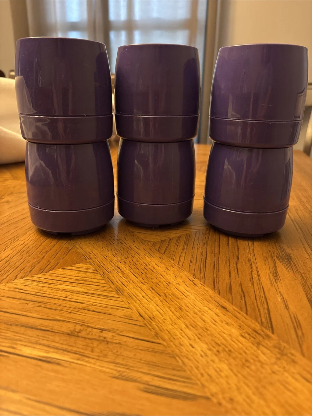 Dinex Classic Purple Insulated Plastic Cups Mugs Stackable Camping Set of 6 | eBay