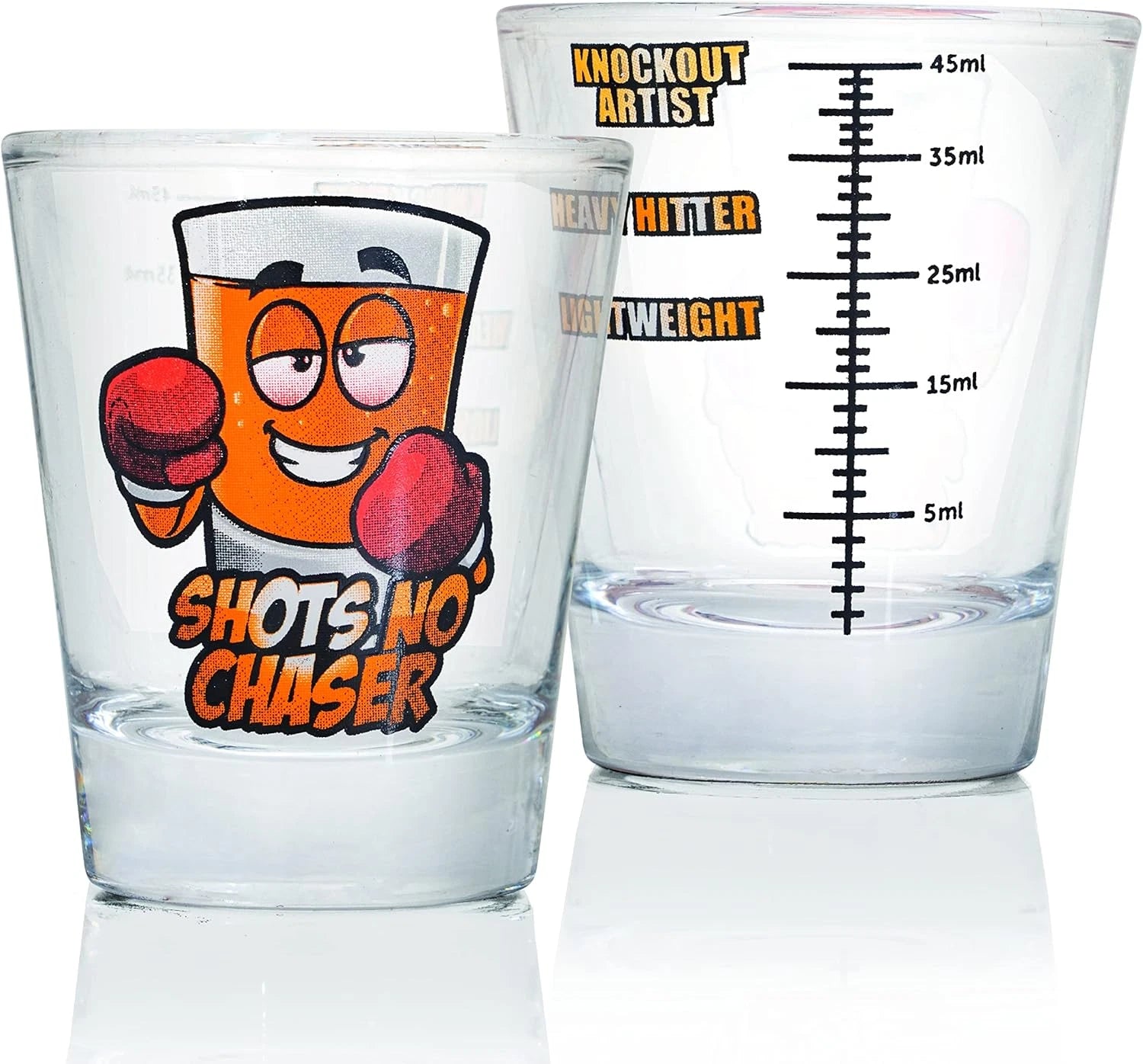Gifts Set of 6 Shot Glasses with Fun Drinking Measurements - Great for Parties, | eBay
