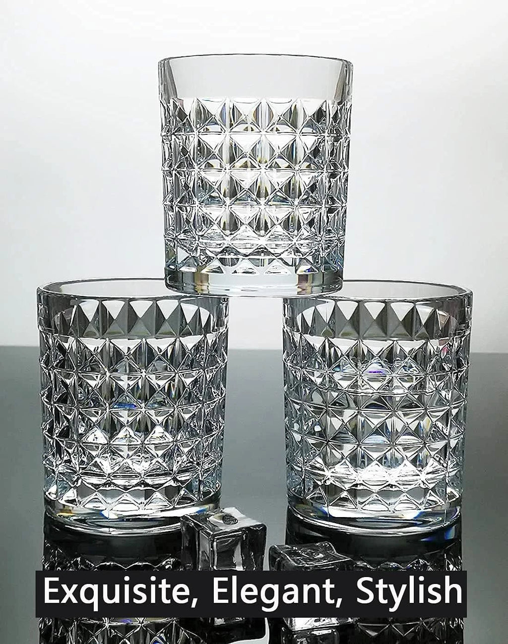 [Look like Glass] 8 Oz Set of 6 Tritan Plastic Glasses Unbreakable Clear | eBay