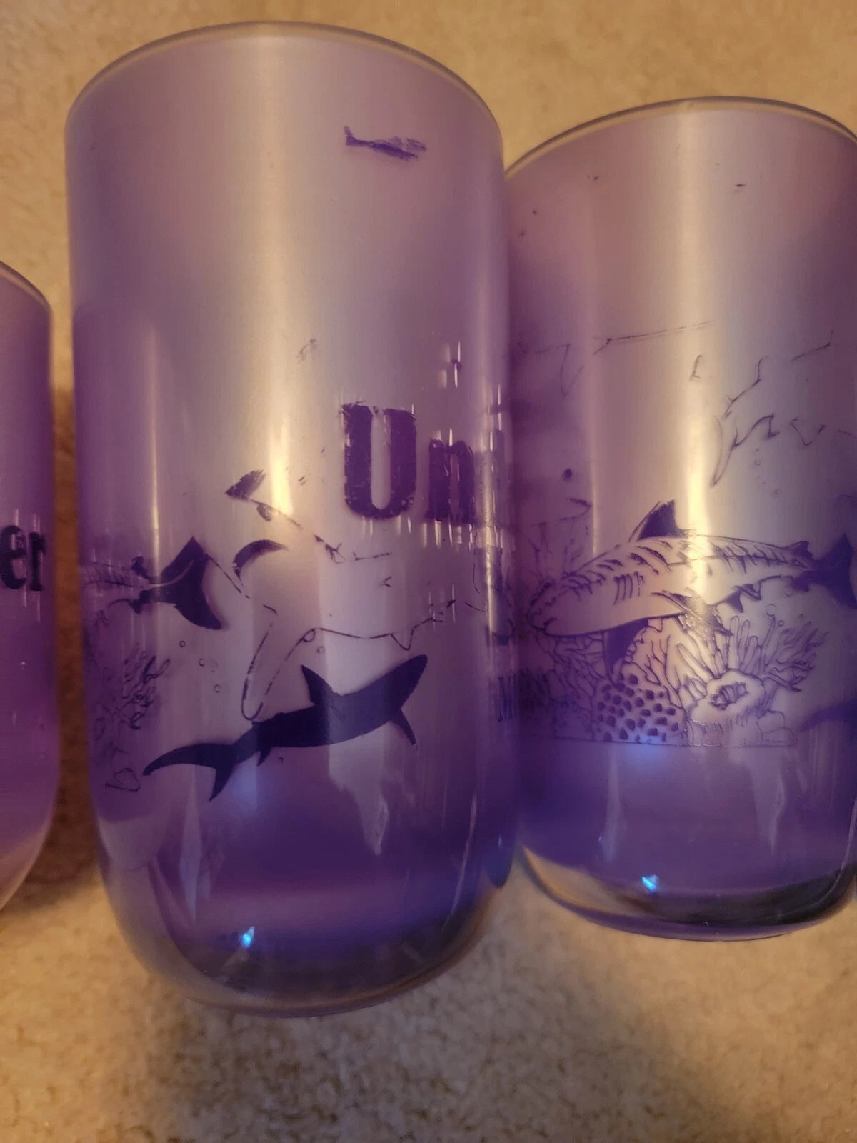 Rare Underwater World Mall of America Minnesota Plastic drinking glasses set 6 | eBay