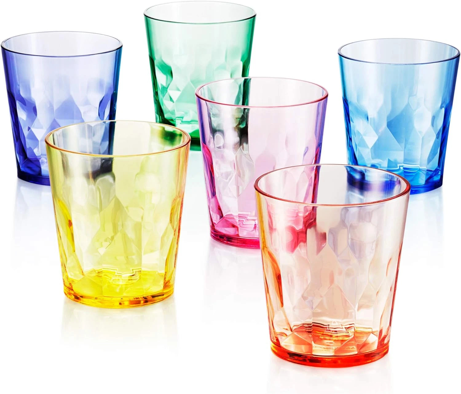 - 13oz Unbreakable Premium Drinking Glasses Set of 6 - Made in Japan - Super ... | eBay