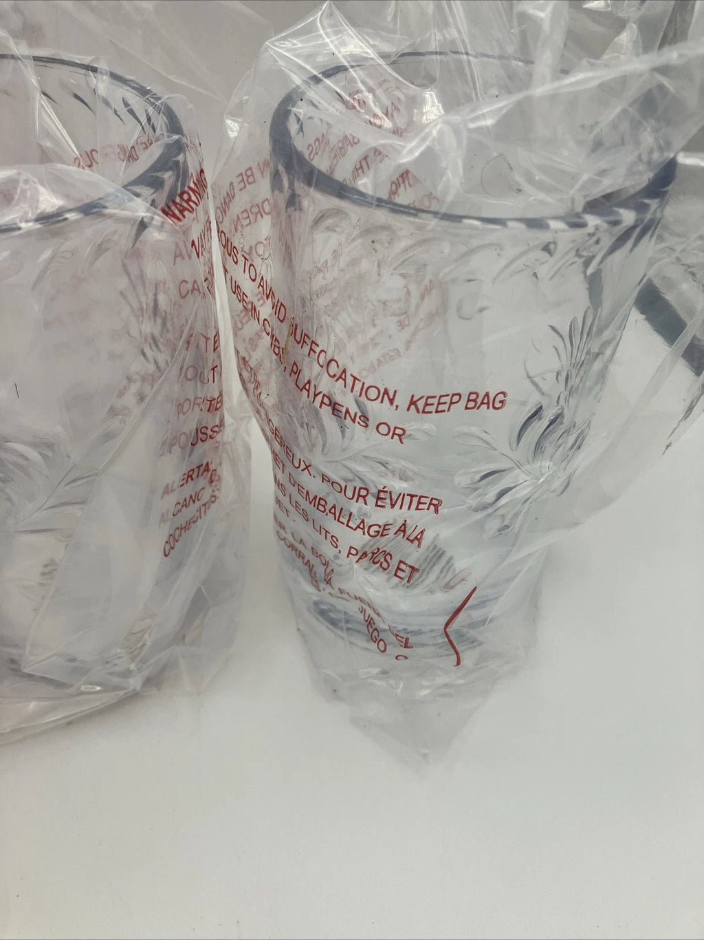 William Sonoma Tumbler 17 oz Party Pack Light Blue Plastic Glasses Set of 6 | eBay