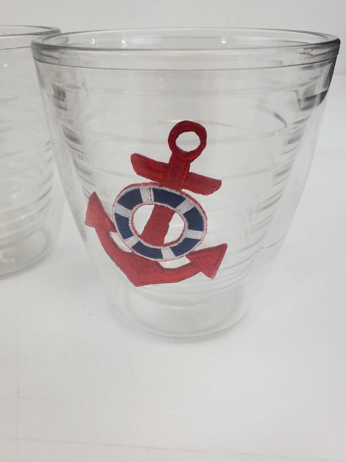Set of 6 Plastic Insulated Nautical Glasses 4" | eBay