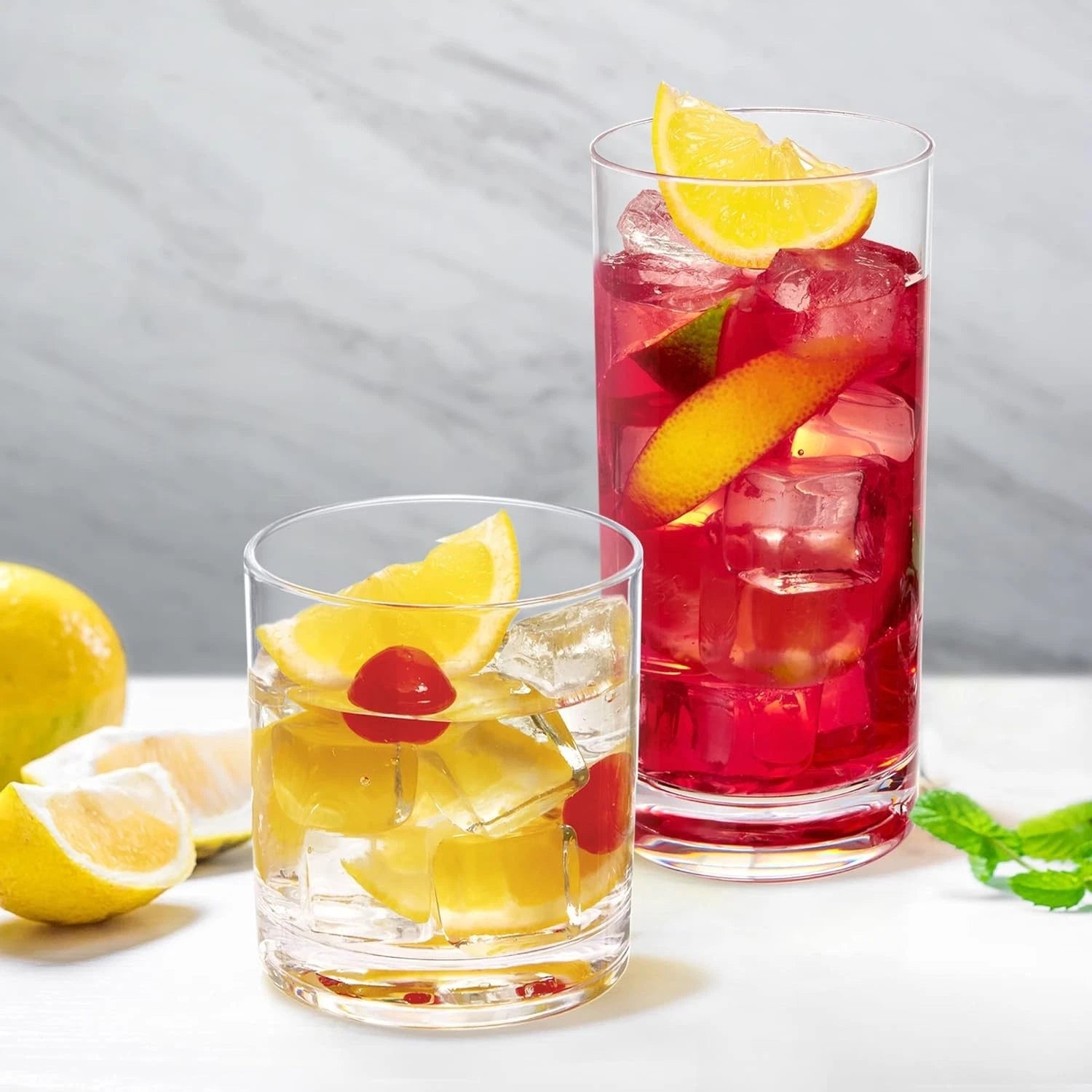Probity 16 Oz BPA-Free Plastic Tumblers Set of 6 - Shatter-Proof and Stylish | eBay