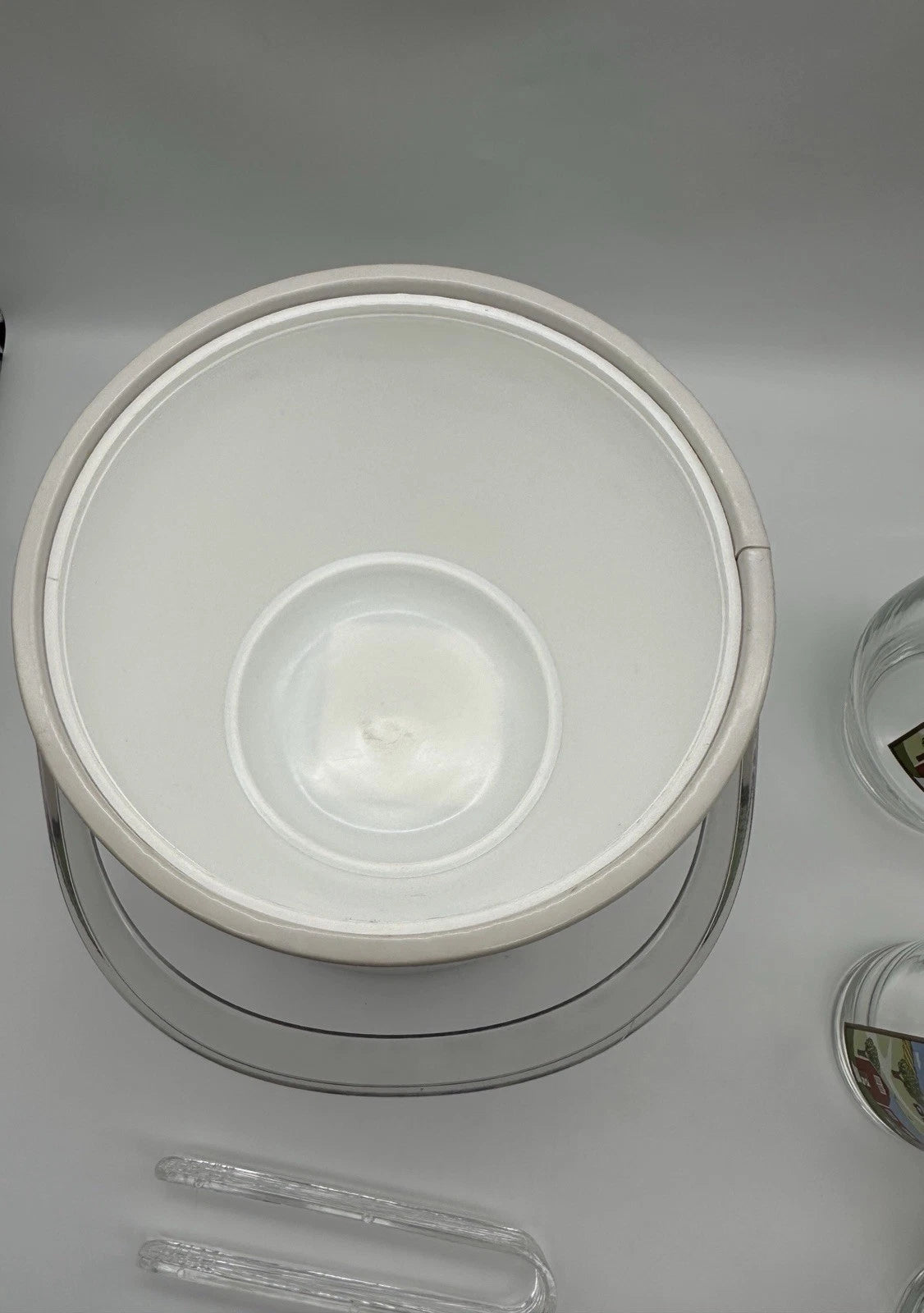 Rare Set Of Christine Graf Drinking Glasses Pitcher & Ice Bucket Cottage Decor | eBay