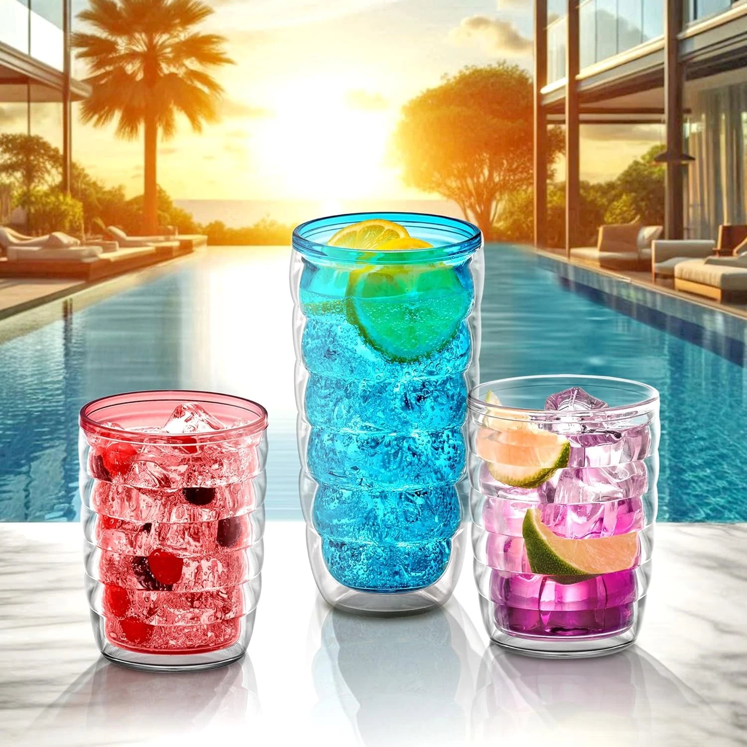 - Arctic - 16-Ounce Insulated Plastic Tumblers (Set of 4), Double-Wall Reusable | eBay