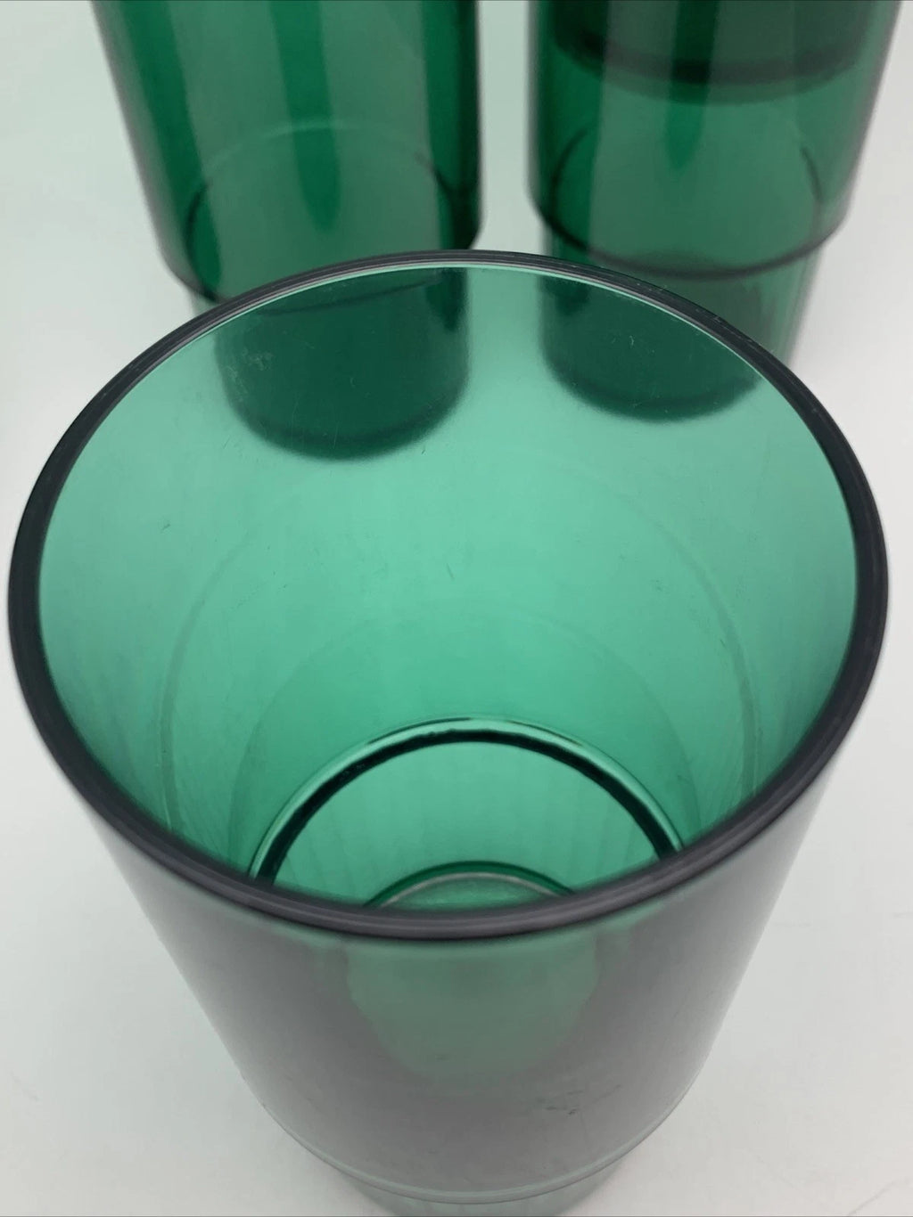 Set of 6 Tupperware Acrylic Preludio Tumblers Glasses Cups 14 Oz Green #1673 | eBay