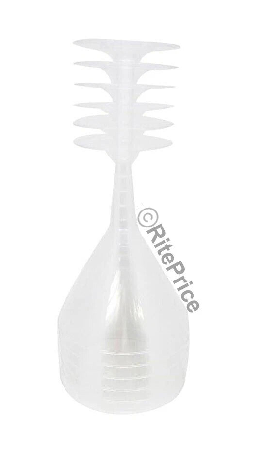 18 PCS Plastic Martini Glasses Crystal Clear Disposable Party Glass Set (3 Pack) | eBay