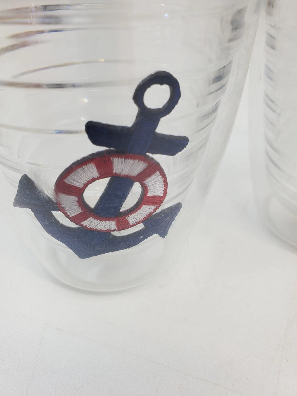 Set of 6 Plastic Insulated Nautical Glasses 4" | eBay