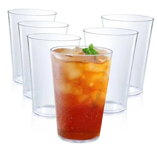 32 OZ Large Plastic Cups Reusable，Shatterproof Drinking Glasses, Stackable | eBay