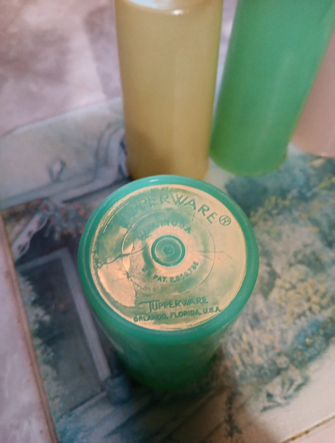 Set Of 6 Vintage Rainbow Tupperware Pastel Drinking Tumblers Glasses 6" | eBay