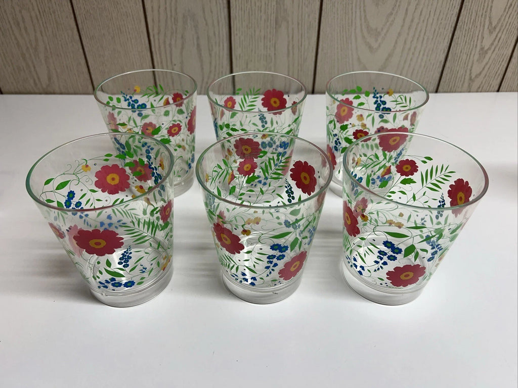 Zak Designs Set Of Six Plastic Drinking Tumbler Cups 4.5” EUC! Fast Shipping! | eBay