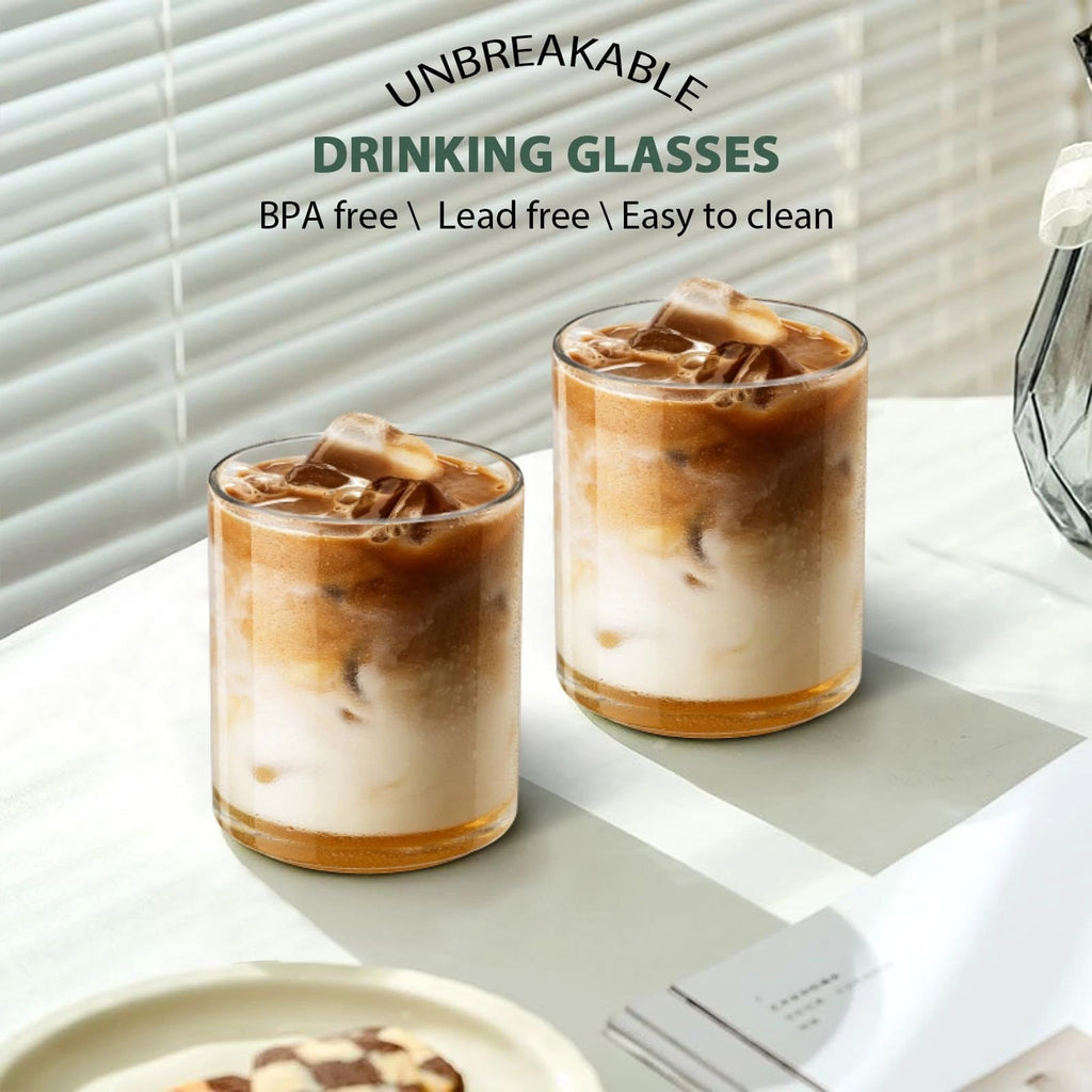 RÉΑLWÁY 12 Oz Plastic Whiskey Glasses Set of 6, Unbreakable & BPA-Free | eBay