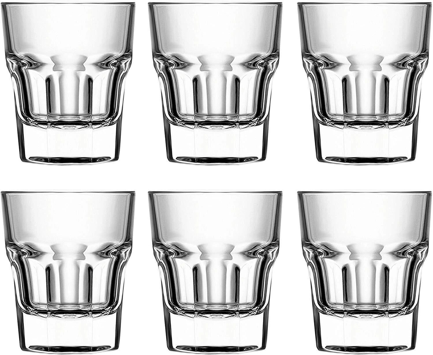 Scorchers Shot Set Of 6 Heavy Base Glassware Drinking Glass Cups For Whiskey Vod | eBay