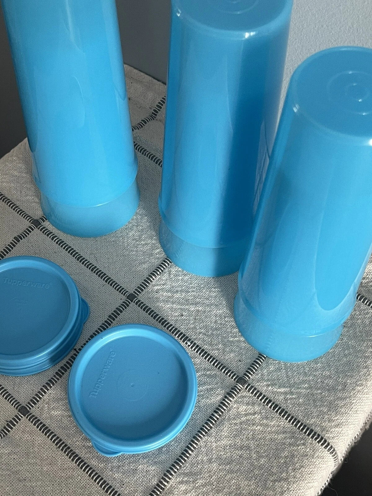Set of 6 Tupperware Plastic Tumbler Drinking cups 5107L-16 16 oz With Lids | eBay