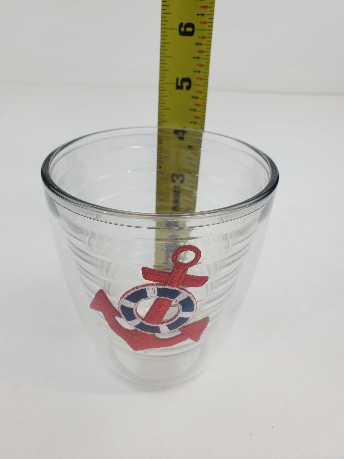 Set of 6 Plastic Insulated Nautical Glasses 4" | eBay
