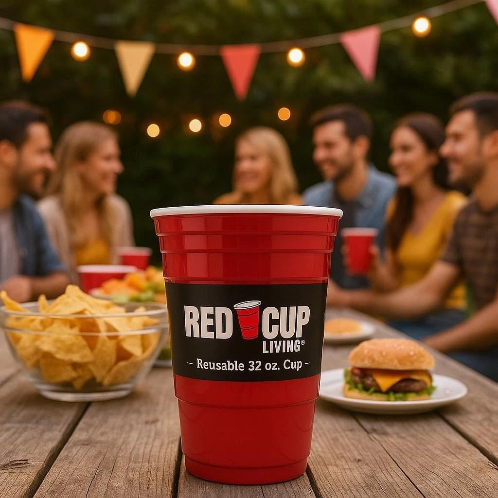 Elegant 32 Oz Insulated Tumbler Set of 6 - Unbreakable Red Cups for Parties | eBay