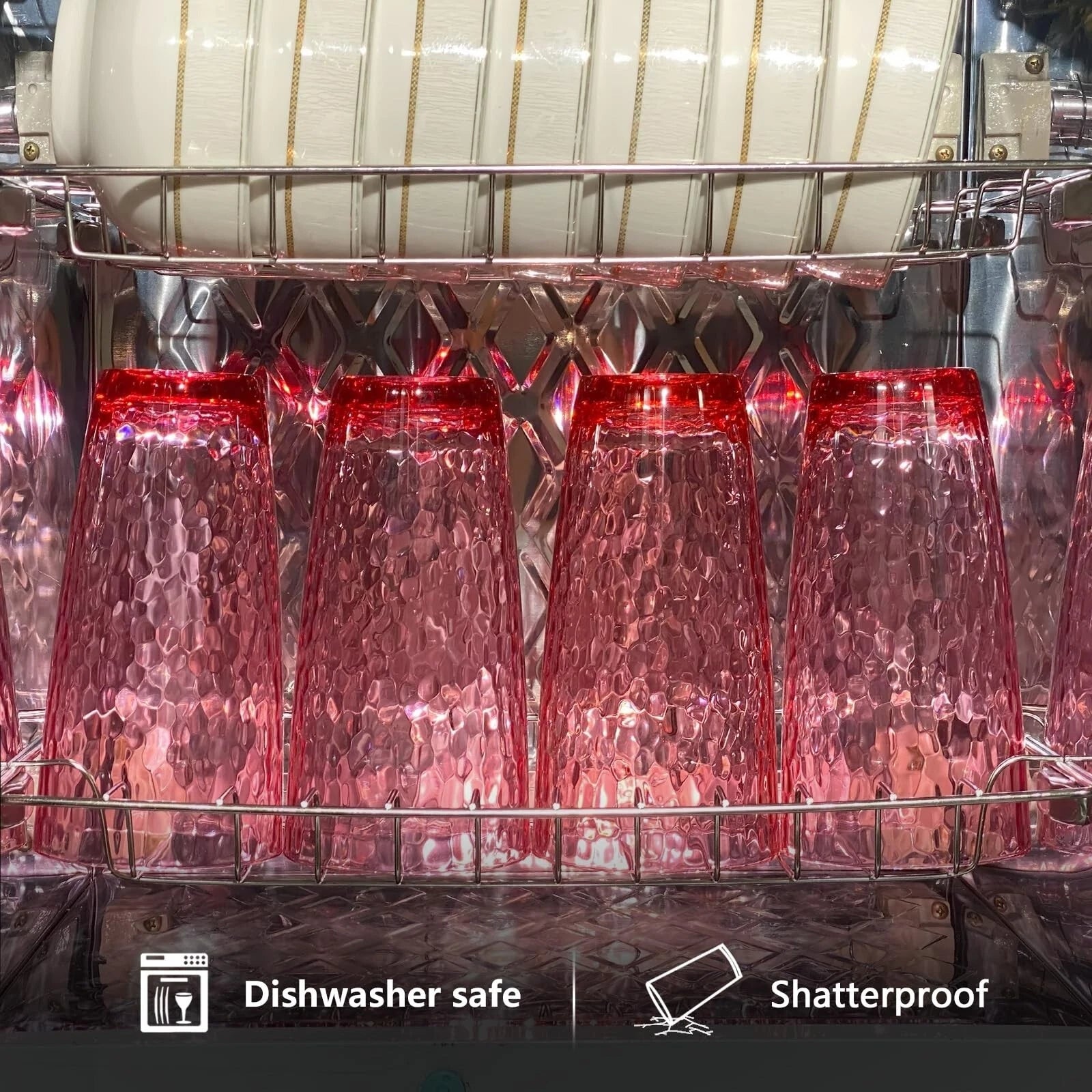 26-Ounce Plastic Tumblers (Set of 6), Reusable Plastic Mugs, BPA-Free Acrylic... | eBay