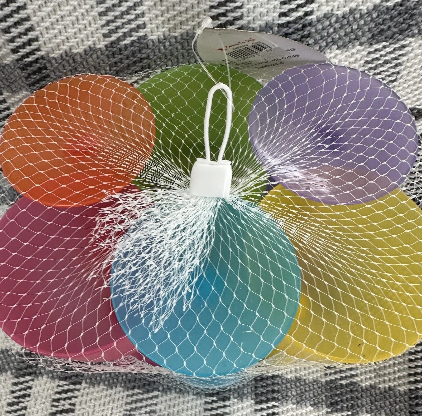 Plastic Wine Glasses Set Of Six In 6 Different Colors Sturdy Outdoor Picnic NEW | eBay