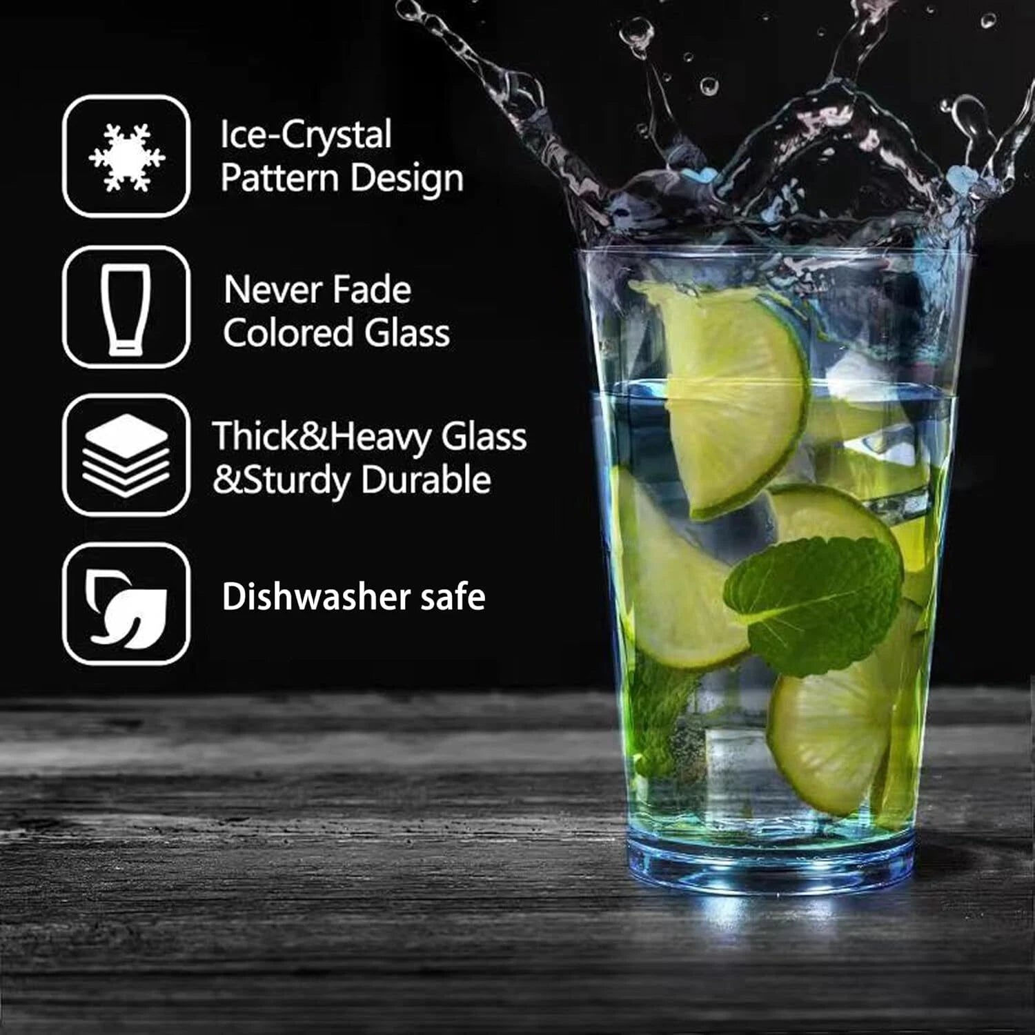 Non-breakable plastic drink cups [set of 6], reusable and dishwasher safe | eBay