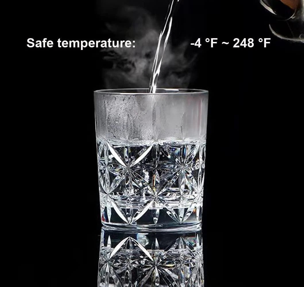 8.5 Oz Unbreakable Tritan Drinking Glasses Shatterproof Acrylic Glasses Drink... | eBay