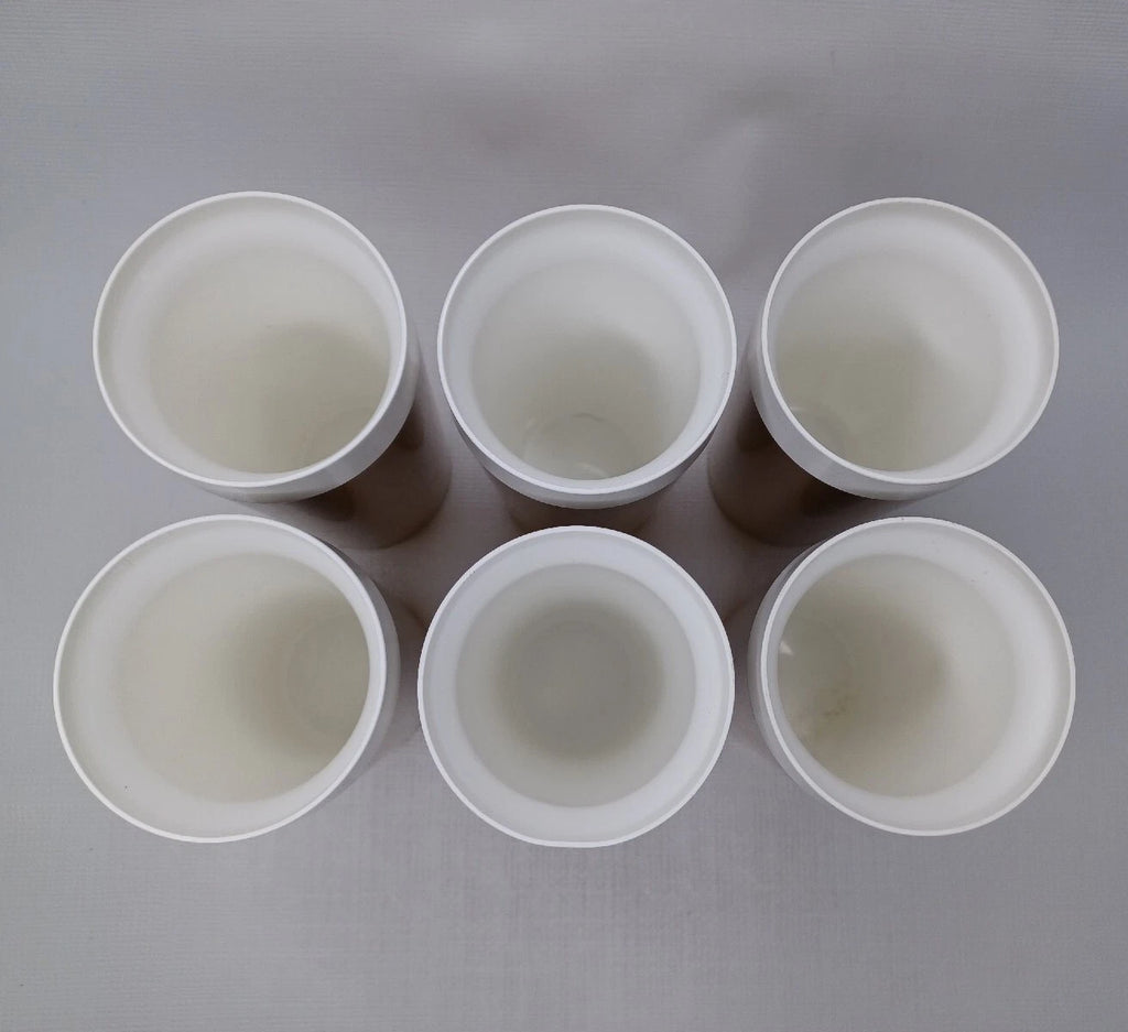 Set Of 6 Gold Plastic Tumblers Drinking Cups Made In USA | eBay