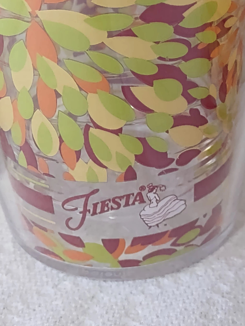 Fiesta Tervis Floral Bouquet/Poppy Calypso 16 Oz Tumbler Cups Set Of 4 *NO lids* | eBay