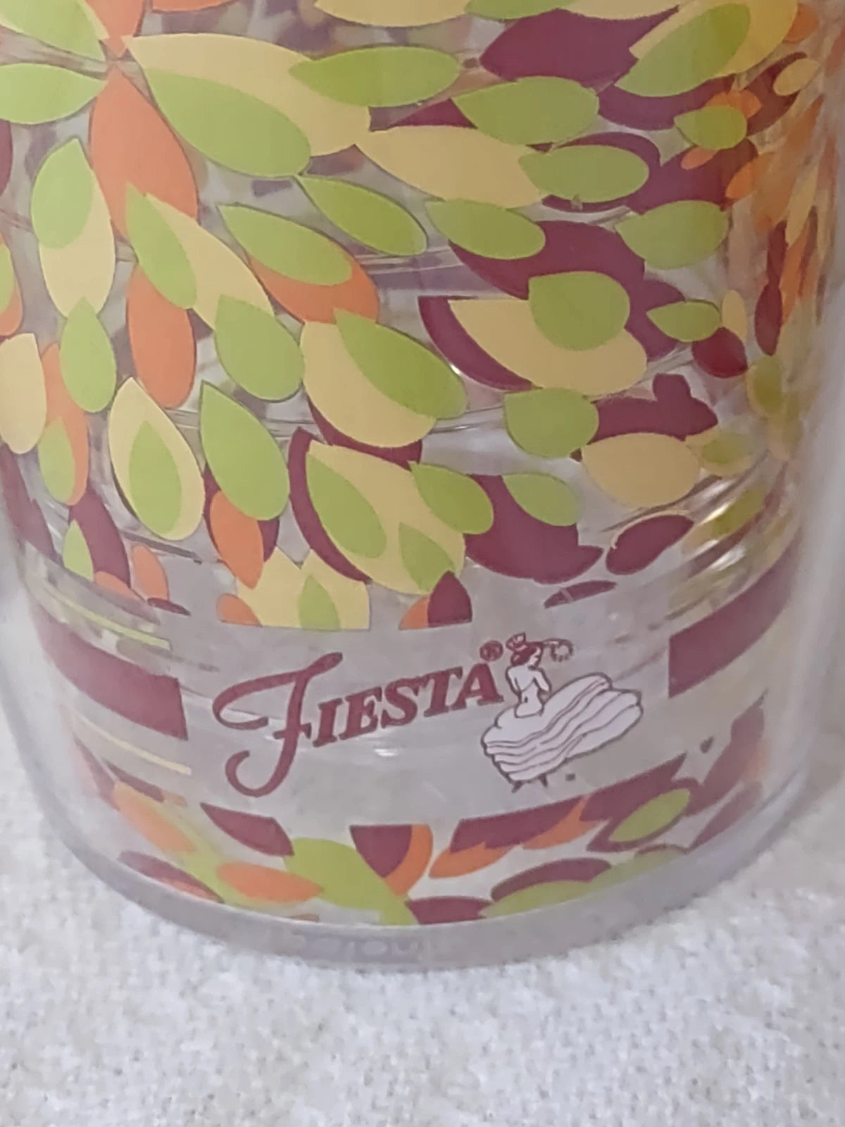 Fiesta Tervis Floral Bouquet/Poppy Calypso 16 Oz Tumbler Cups Set Of 4 *NO lids* | eBay