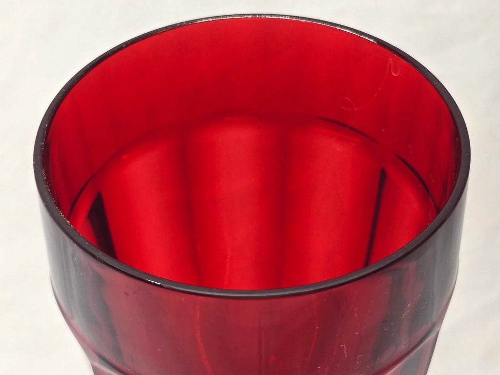 NORITAKE LOOKALIKE 7" Iced Tea Glass PROVINCIAL RUBY - Set Of 6 **PLASTIC** | eBay