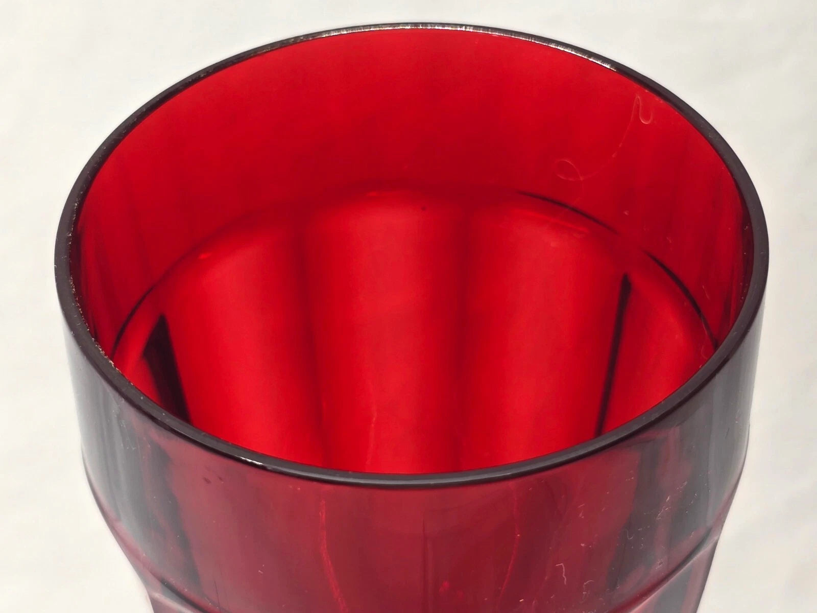 NORITAKE LOOKALIKE 7" Iced Tea Glass PROVINCIAL RUBY - Set Of 6 **PLASTIC** | eBay